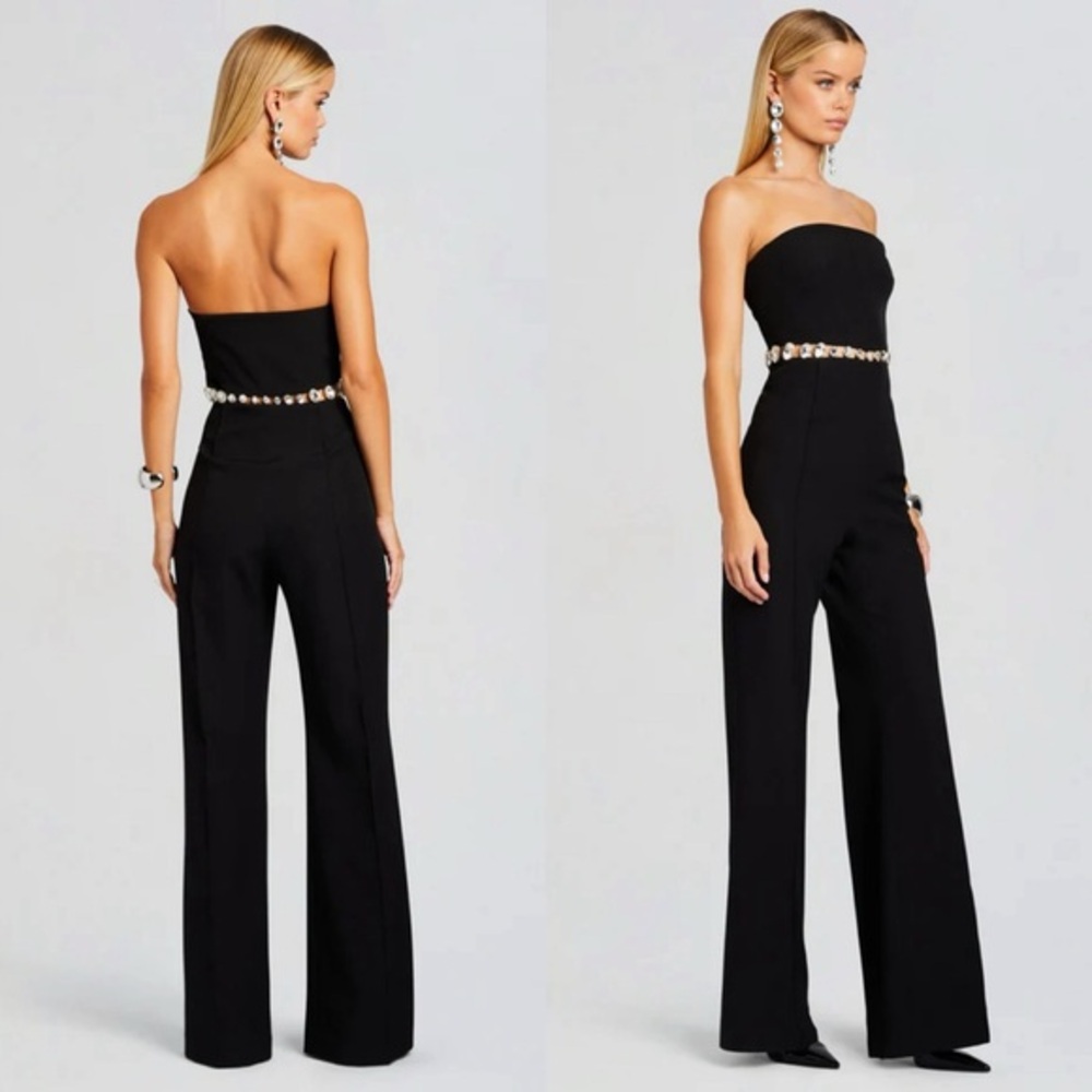 Retrofete Black Glenda Jumpsuit